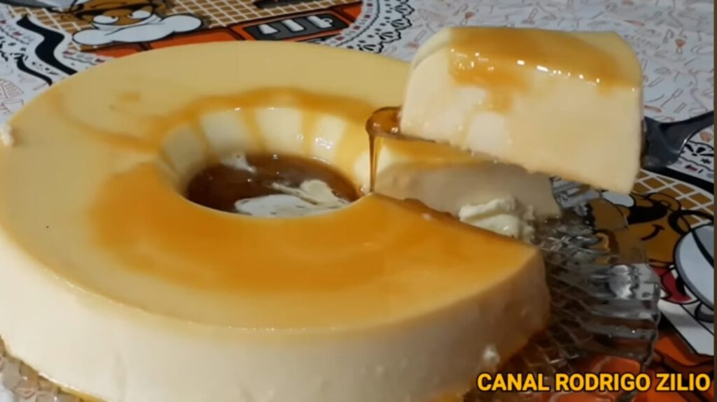Pudim de leite ninho sem forno