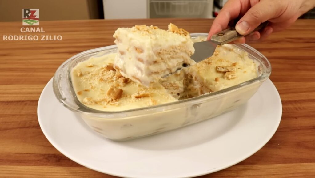 Pavê de creme simples