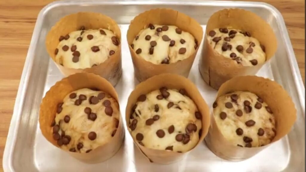 Mini Chocotone Recheado Receita de Mini Chocotone Sem Sovar Fofinho e Delicioso
